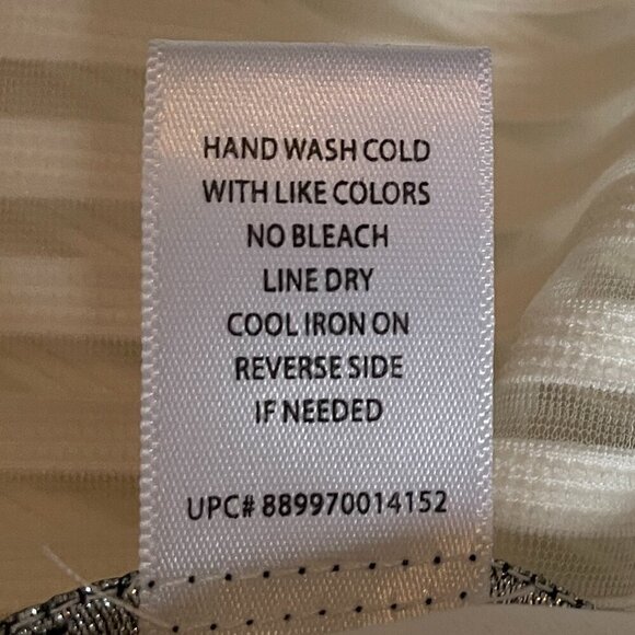 Dear Moon White Fit & Flare Sleeveless Mini Dress, Size 9 - Picture 8 of 8